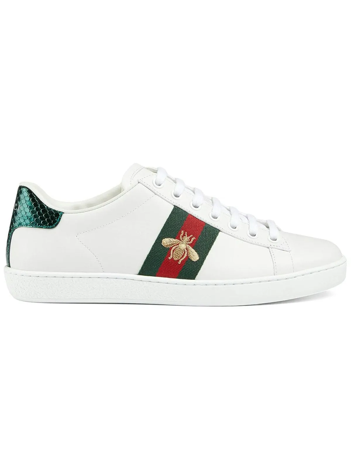 ACE SNEAKERS WITH BEE EMBROIDERY
