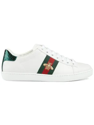 ACE SNEAKERS WITH BEE EMBROIDERY