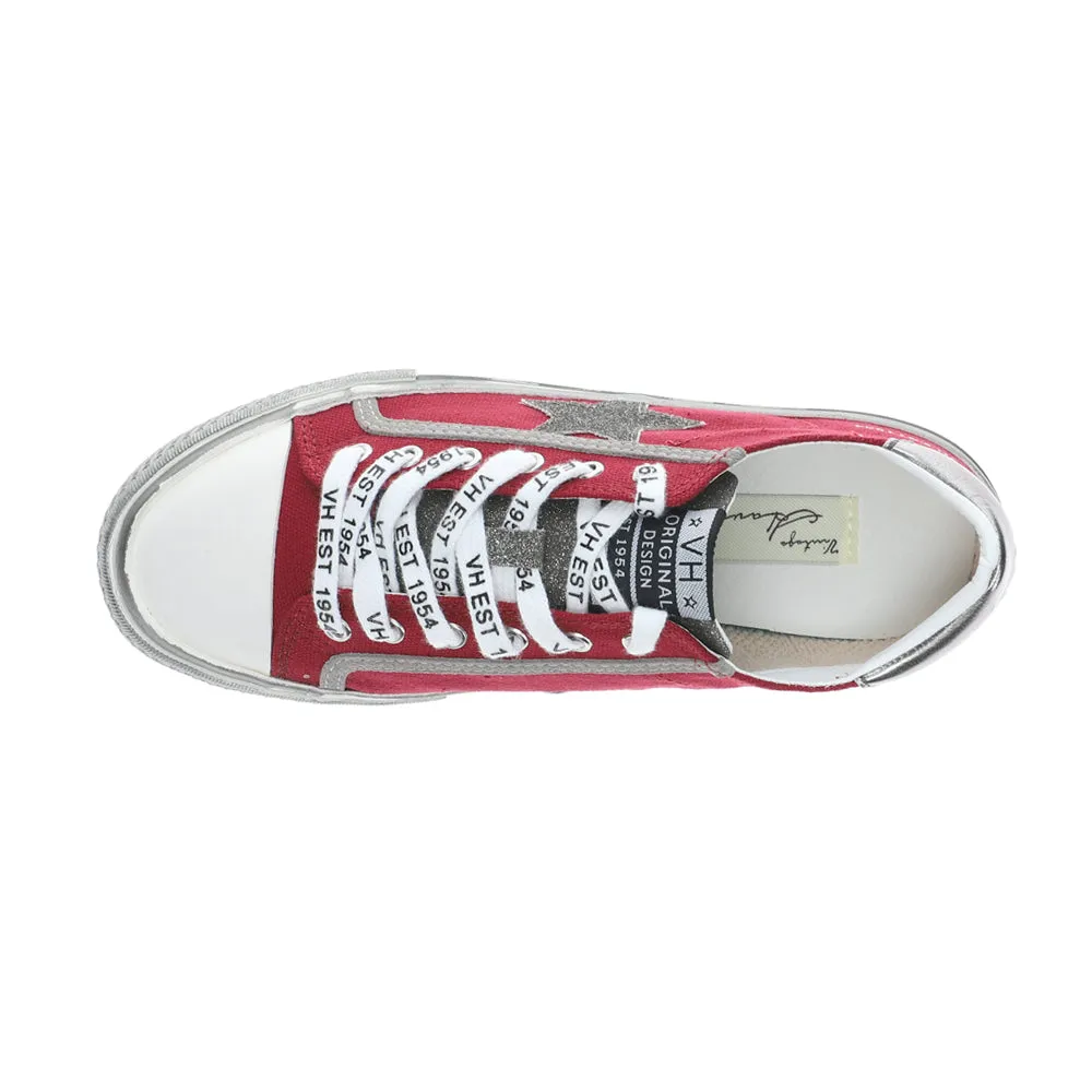 Alive Glitter Metallic Lace Up Sneakers