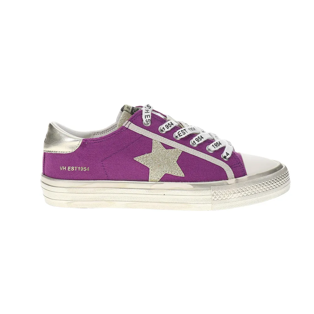 Alive Glitter Metallic Lace Up Sneakers