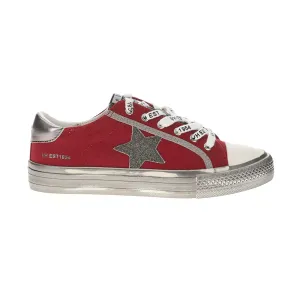 Alive Glitter Metallic Lace Up Sneakers