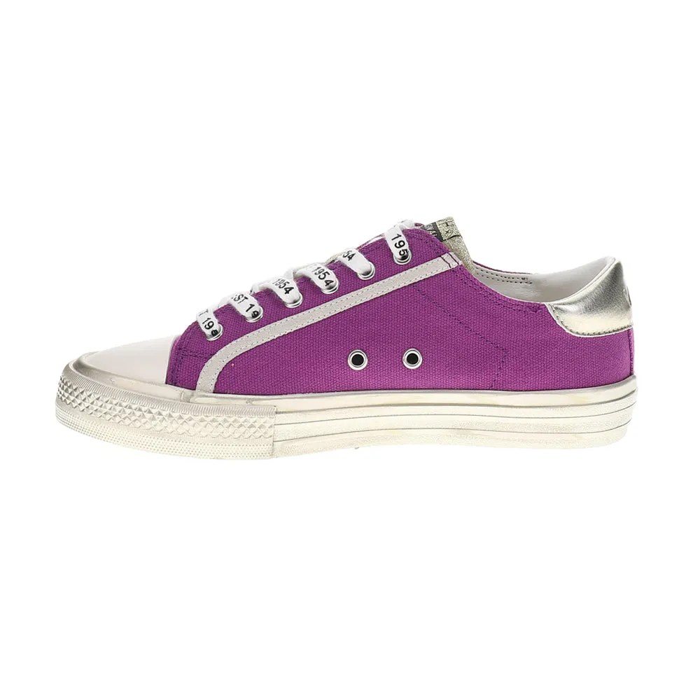 Alive Glitter Metallic Lace Up Sneakers