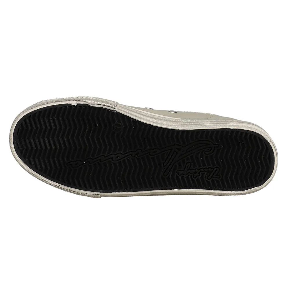 Alive Metallic Glitter Slip On Sneakers