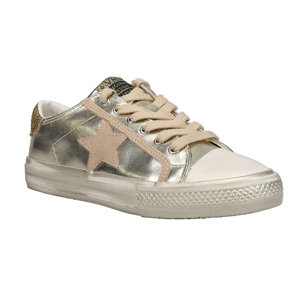 Alive Metallic Glitter Slip On Sneakers