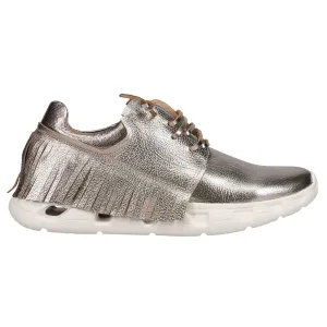 Alvina Metallic Lace Up Sneakers