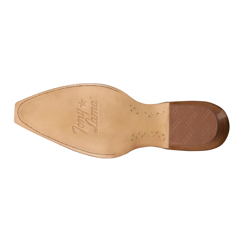 Areli 9 Inch Embroidered Snip Toe Cowboy Boots