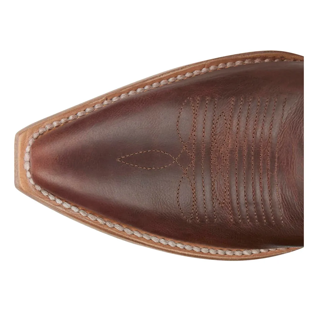 Areli 9 Inch Embroidered Snip Toe Cowboy Boots