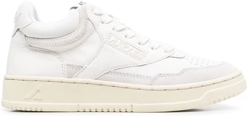 AUTRY WHITE LEATHER SNEAKERS