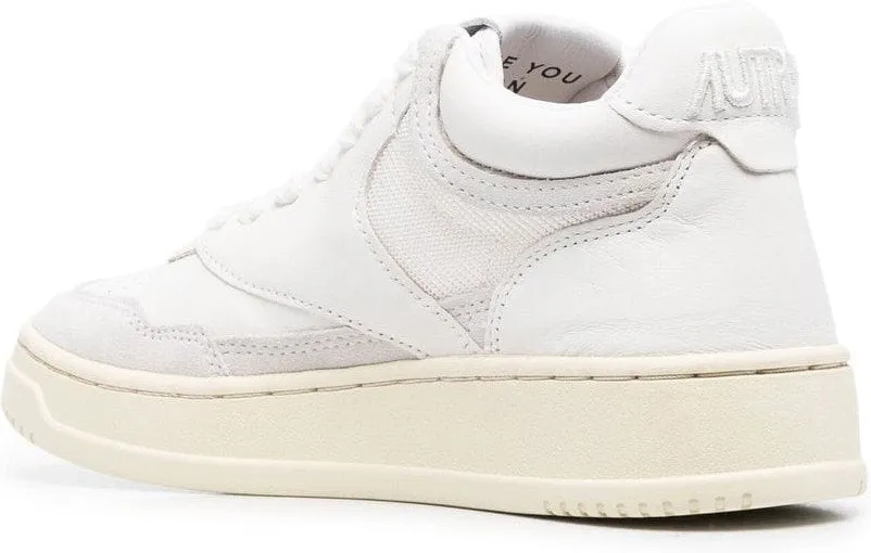 AUTRY WHITE LEATHER SNEAKERS