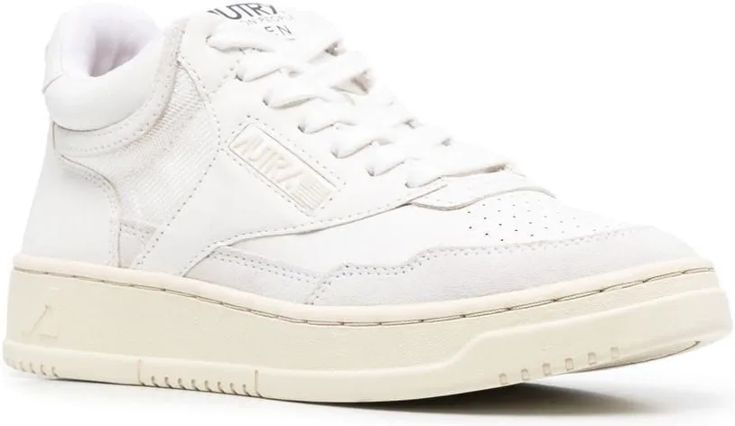 AUTRY WHITE LEATHER SNEAKERS