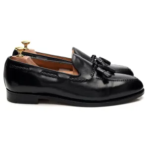 'Barnwell 2' Black Leather Tassel Loafers UK 11 EX