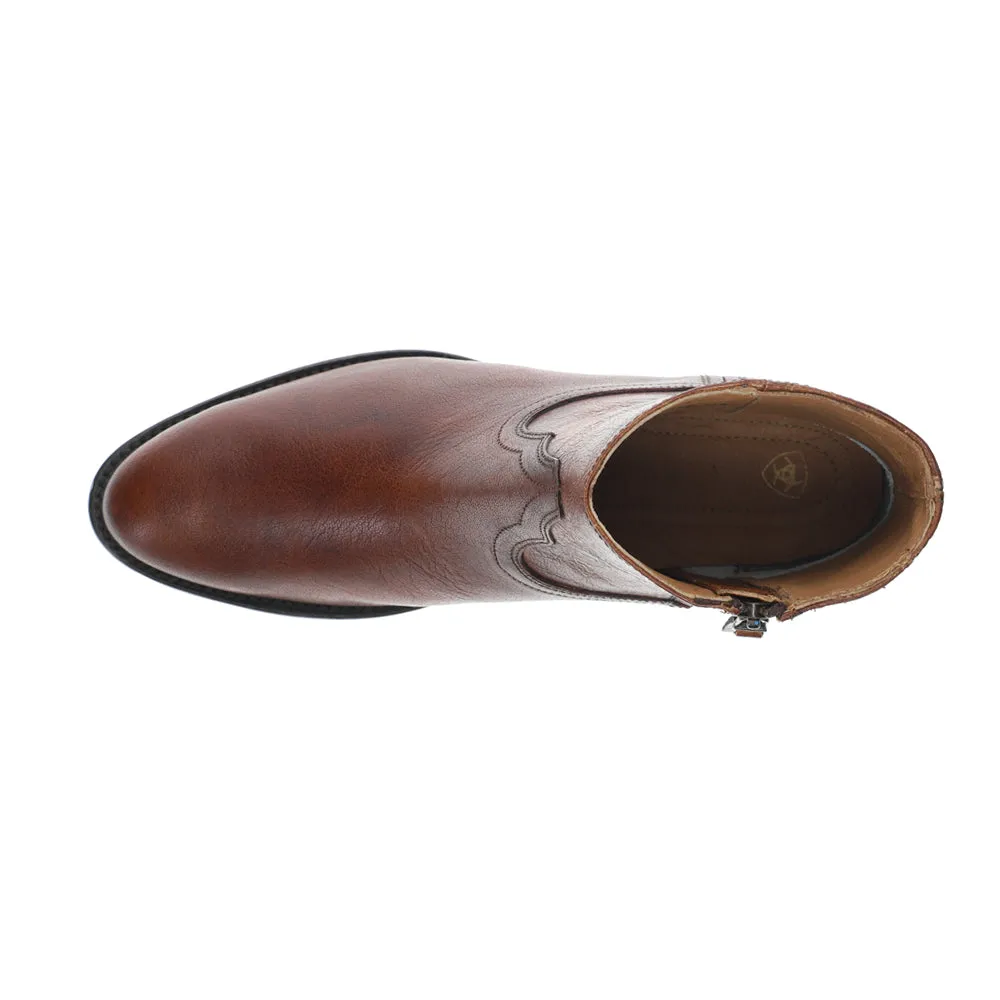 Barrett Western Round Toe Pull On Boots