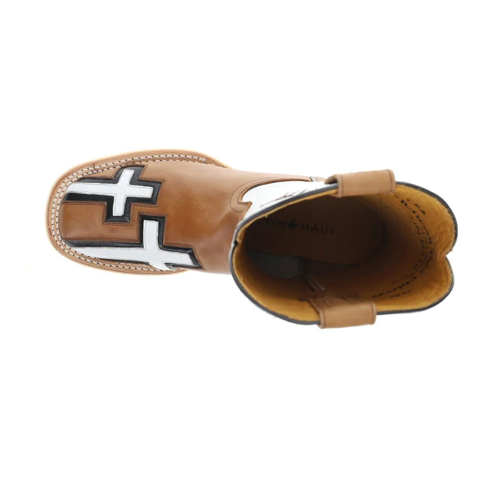 Between Two Thieves Graphic Pull On Cowboy Boots