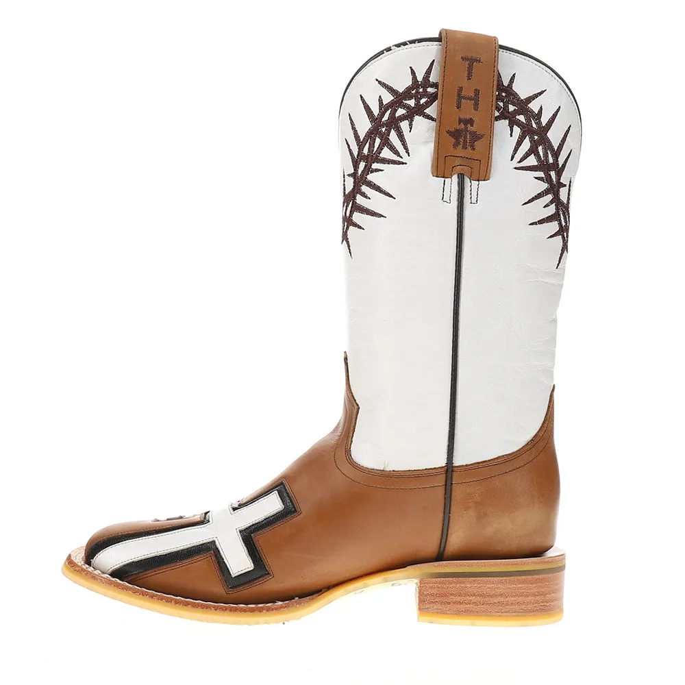 Between Two Thieves Graphic Pull On Cowboy Boots