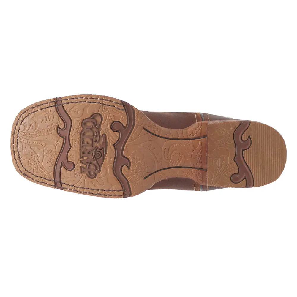 Bonnie Embroidered Square Toe Cowboy Boots