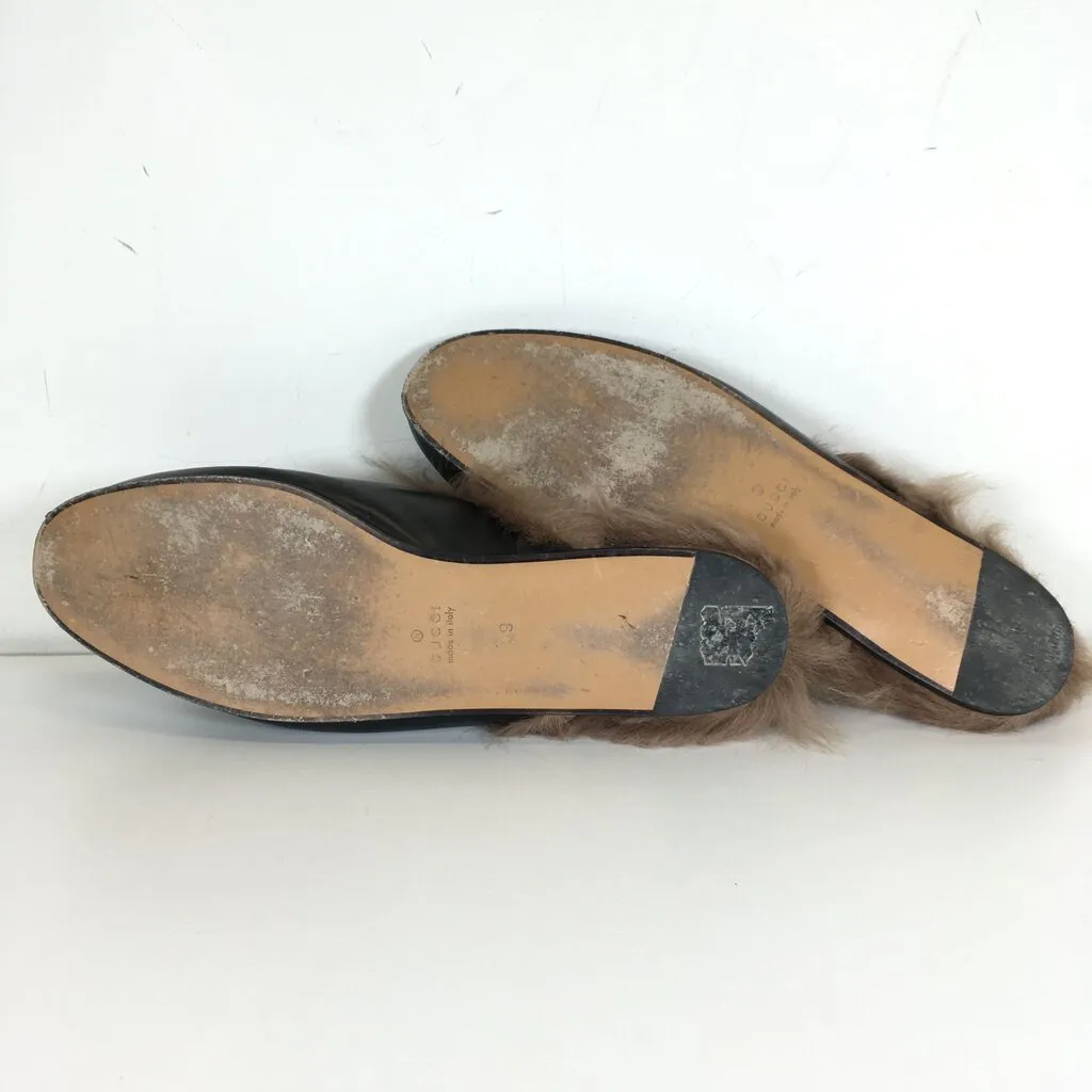 Gucci Princetown Fur Loafers