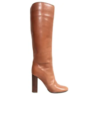Knee-High Leather Boots