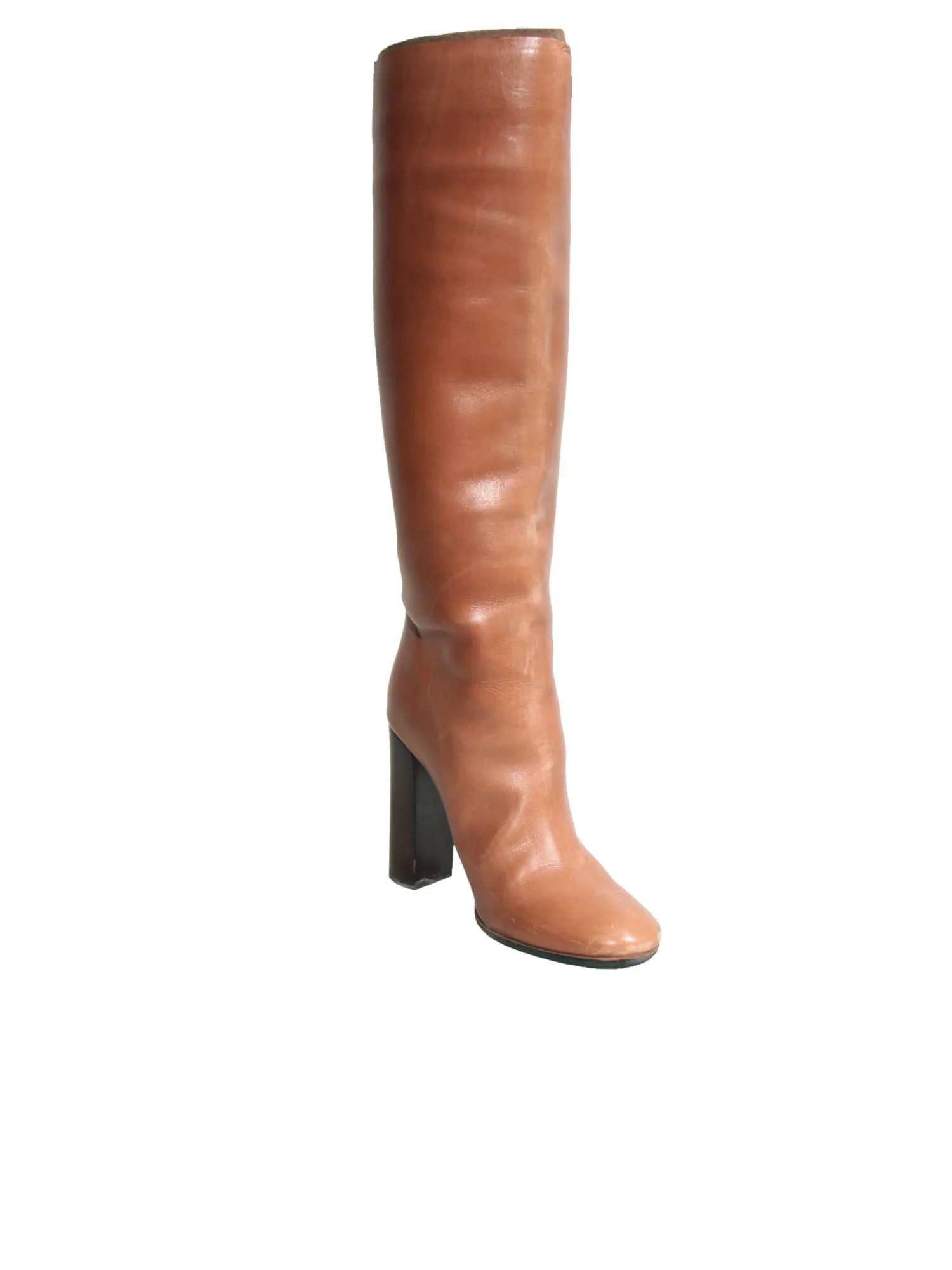 Knee-High Leather Boots