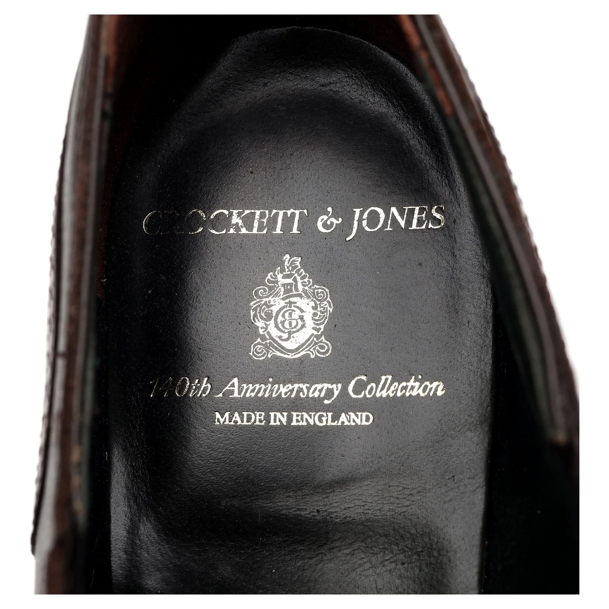 'Magee' Lazyman Dark Brown Leather Loafers UK 9.5 E