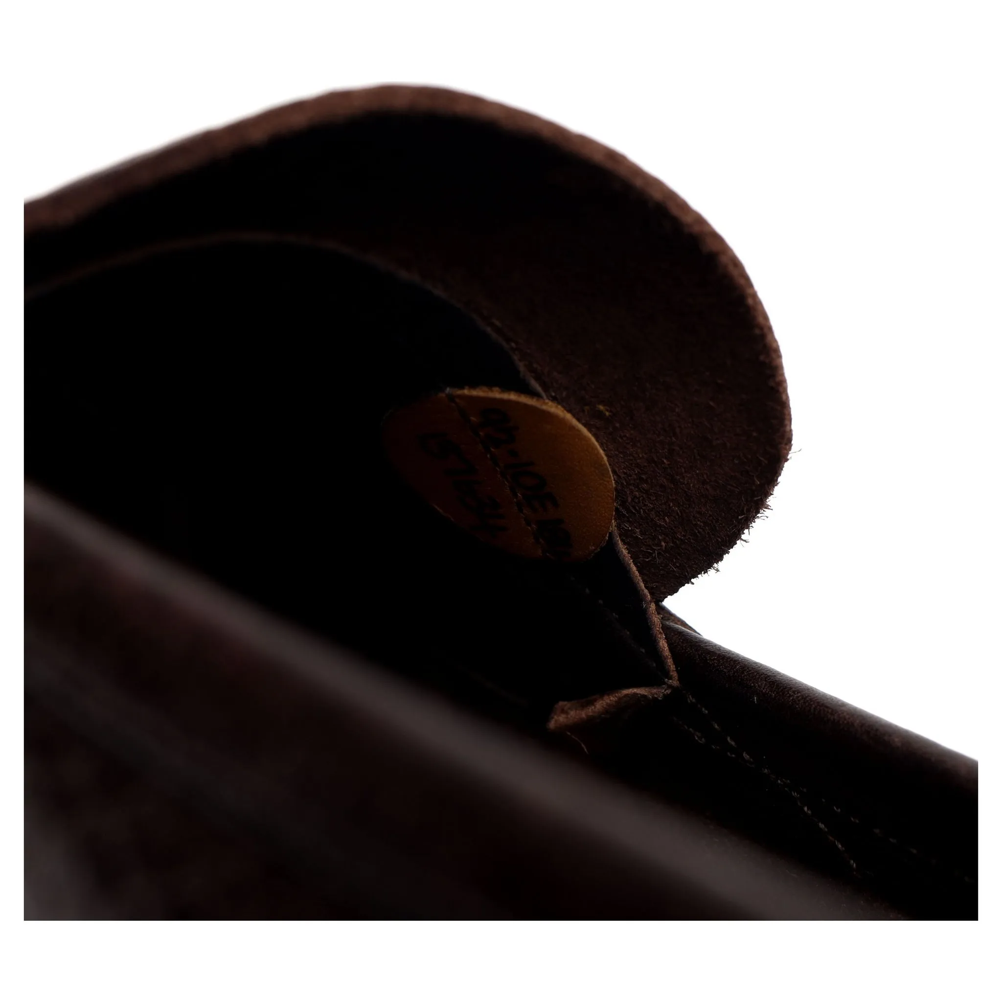 'Montpellier' Dark Brown Leather Loafers UK 9.5 E