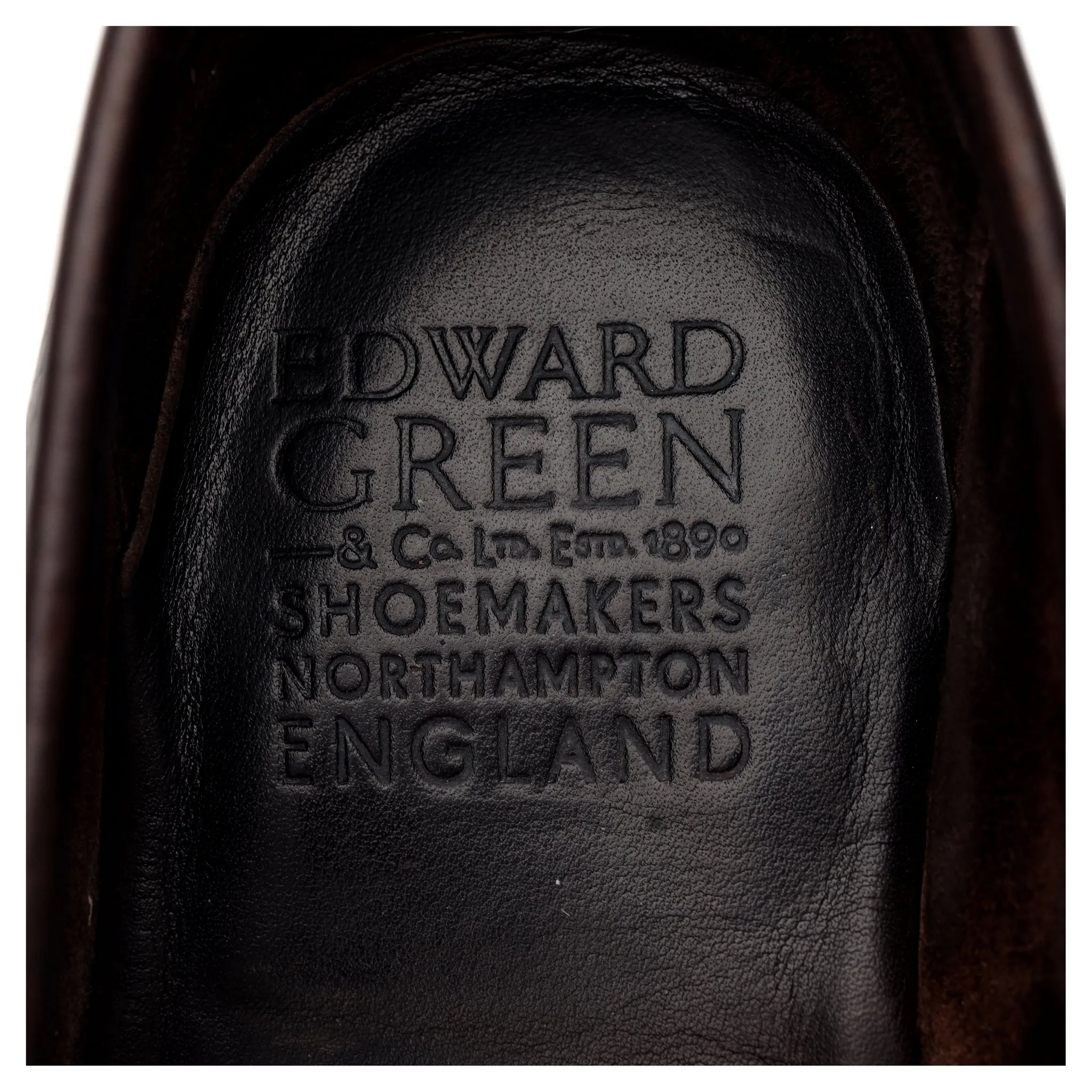 'Montpellier' Dark Brown Leather Loafers UK 9.5 E