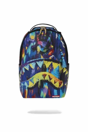 Sprayground Ai Adam And Eve Paint DLXS Backpack B5065