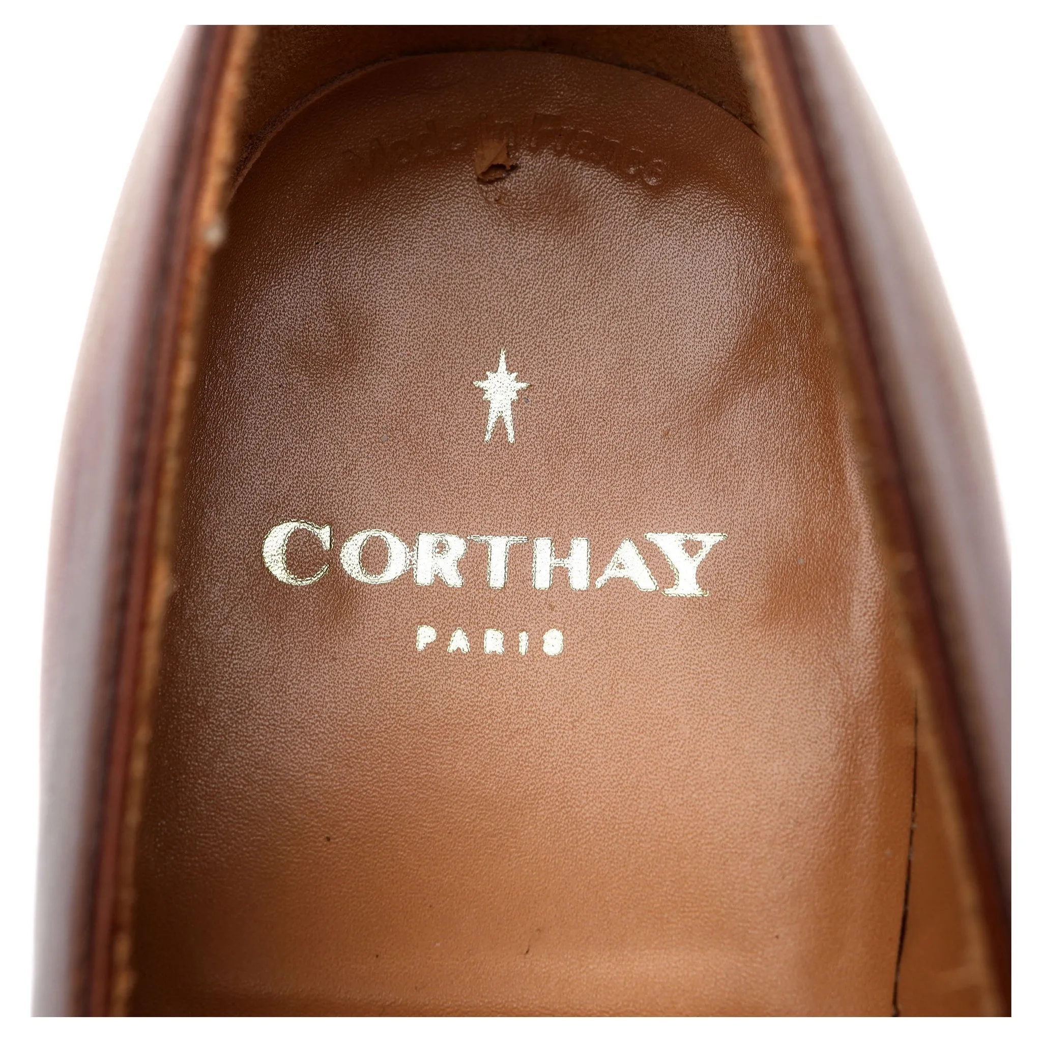 'Yawl' Tan Brown Leather Loafers UK 7.5 E